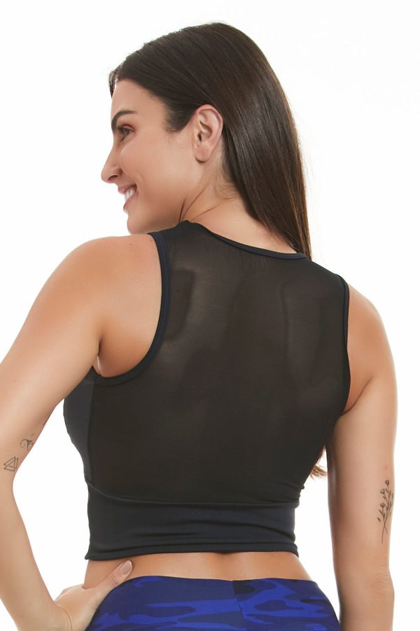 Elegance Black Crop Top Sale - Image 2