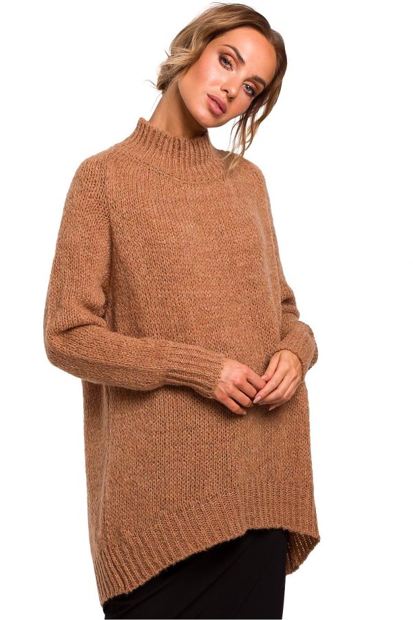 Moe Oversize Sweater Brown Online