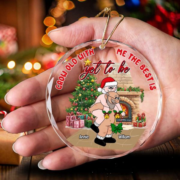 Personalized Gifts For Couple Christmas Ornament 03XQLU031024PA For Sale - Image 3